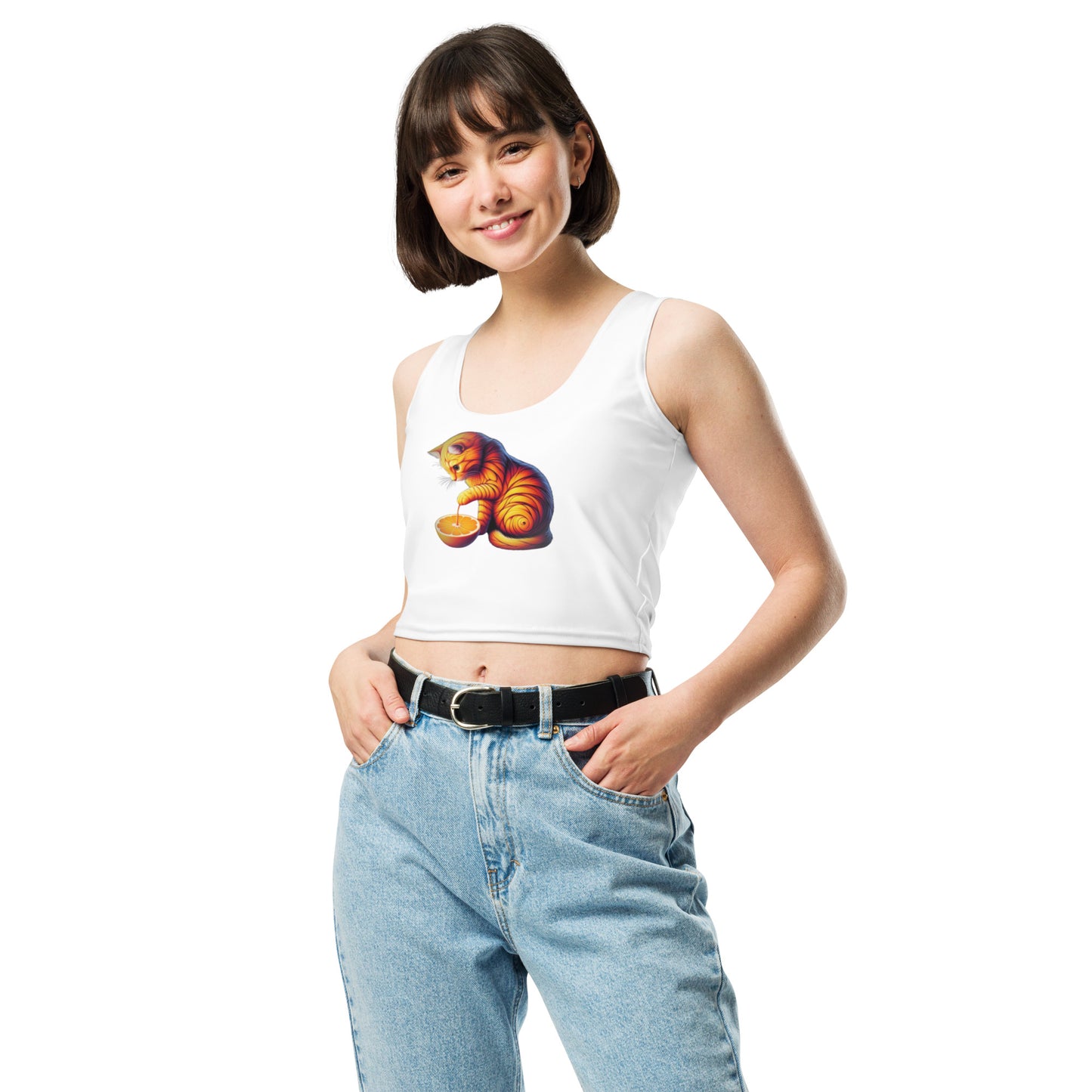 Crop-Top - Katze