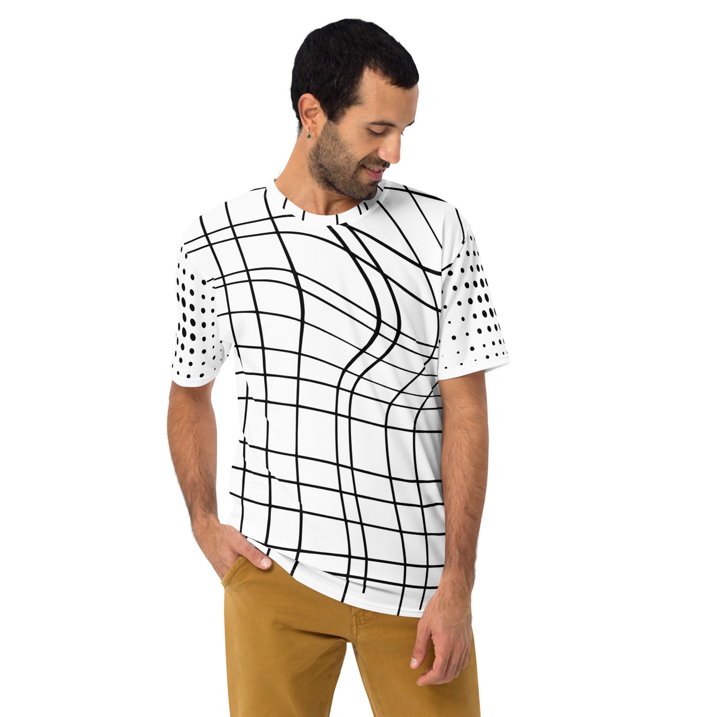 Herren-T-Shirt - Psychedelic Lines