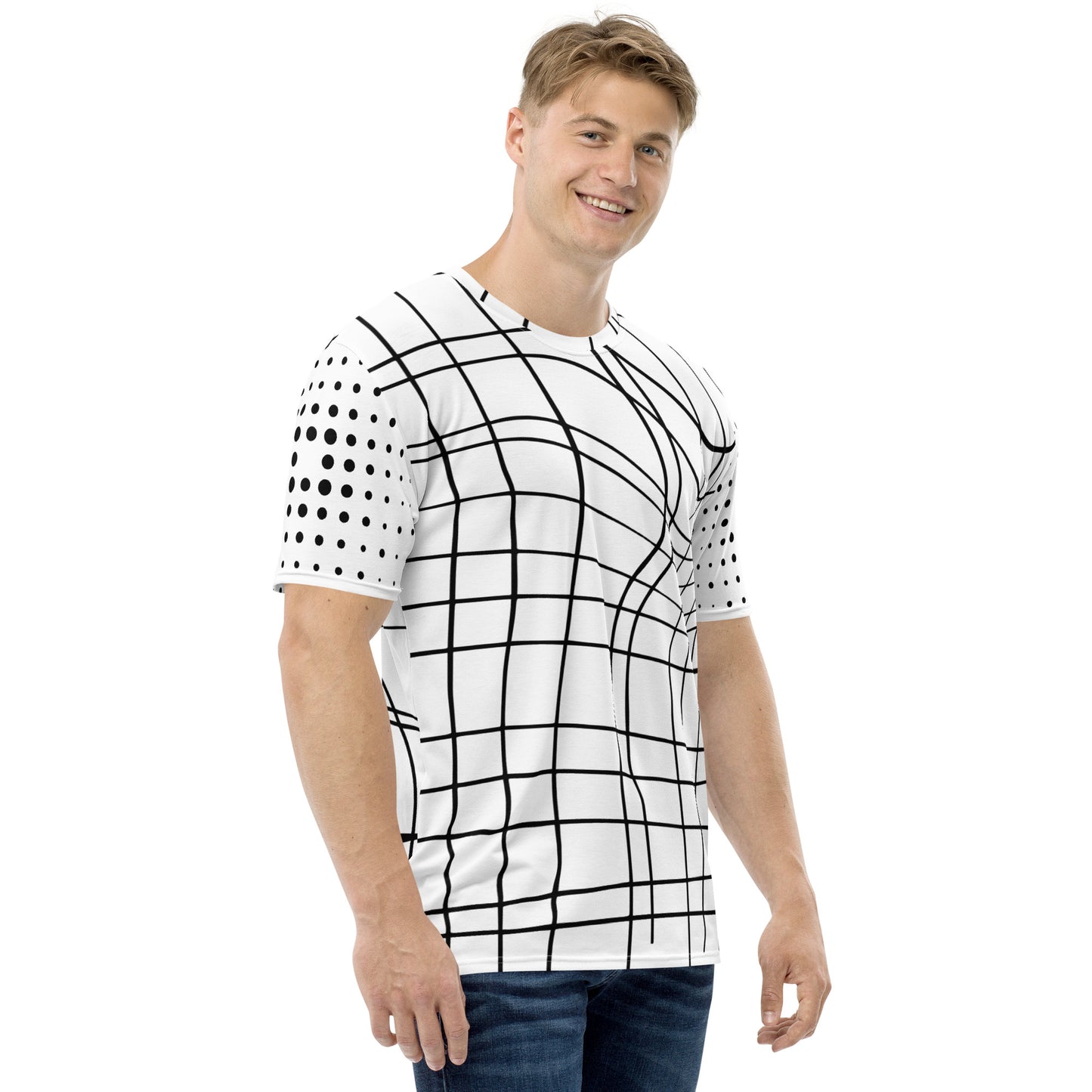 Herren-T-Shirt - Psychedelic Lines