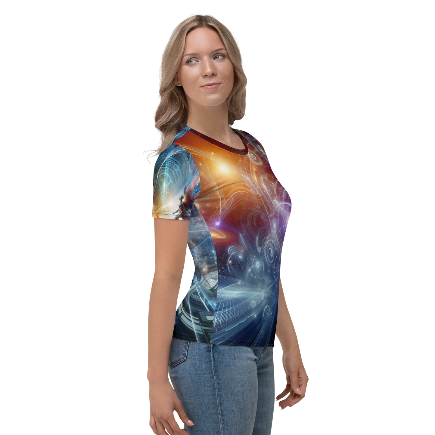 Damen-T-Shirt - Universum