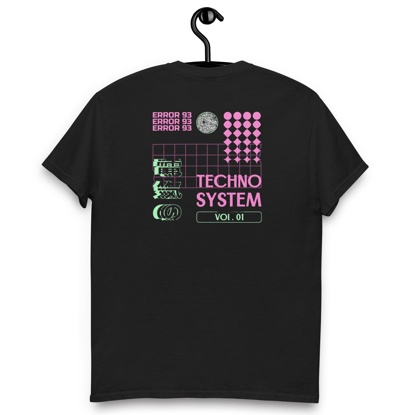 Klassisches Unisex T-Shirt - Techno System