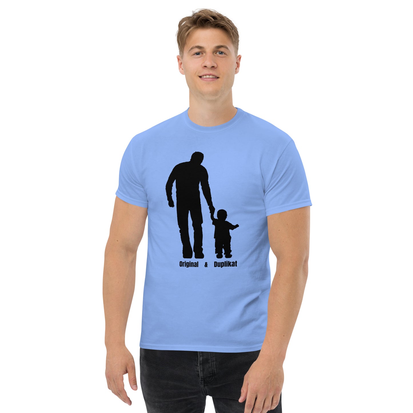 Klassisches Unisex T-Shirt - Papa, Sohn Shirt