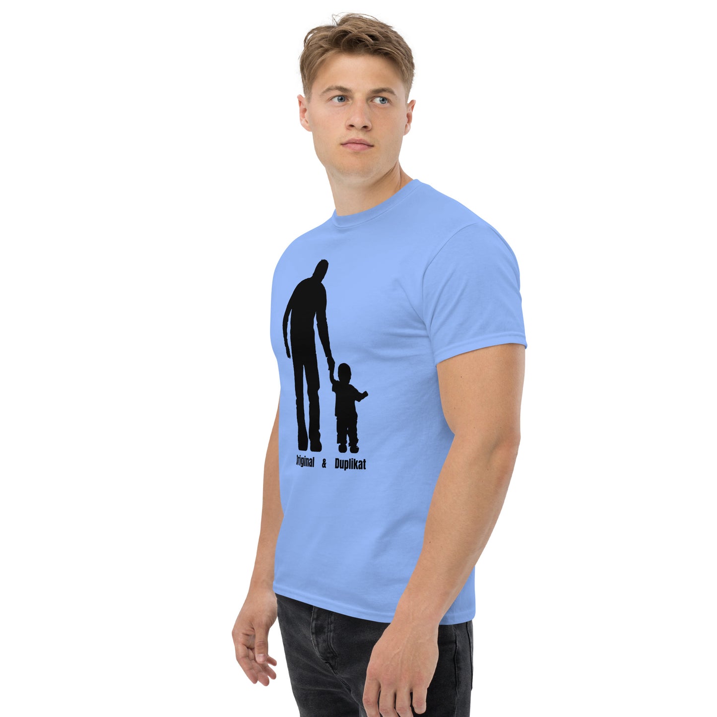 Klassisches Unisex T-Shirt - Papa, Sohn Shirt