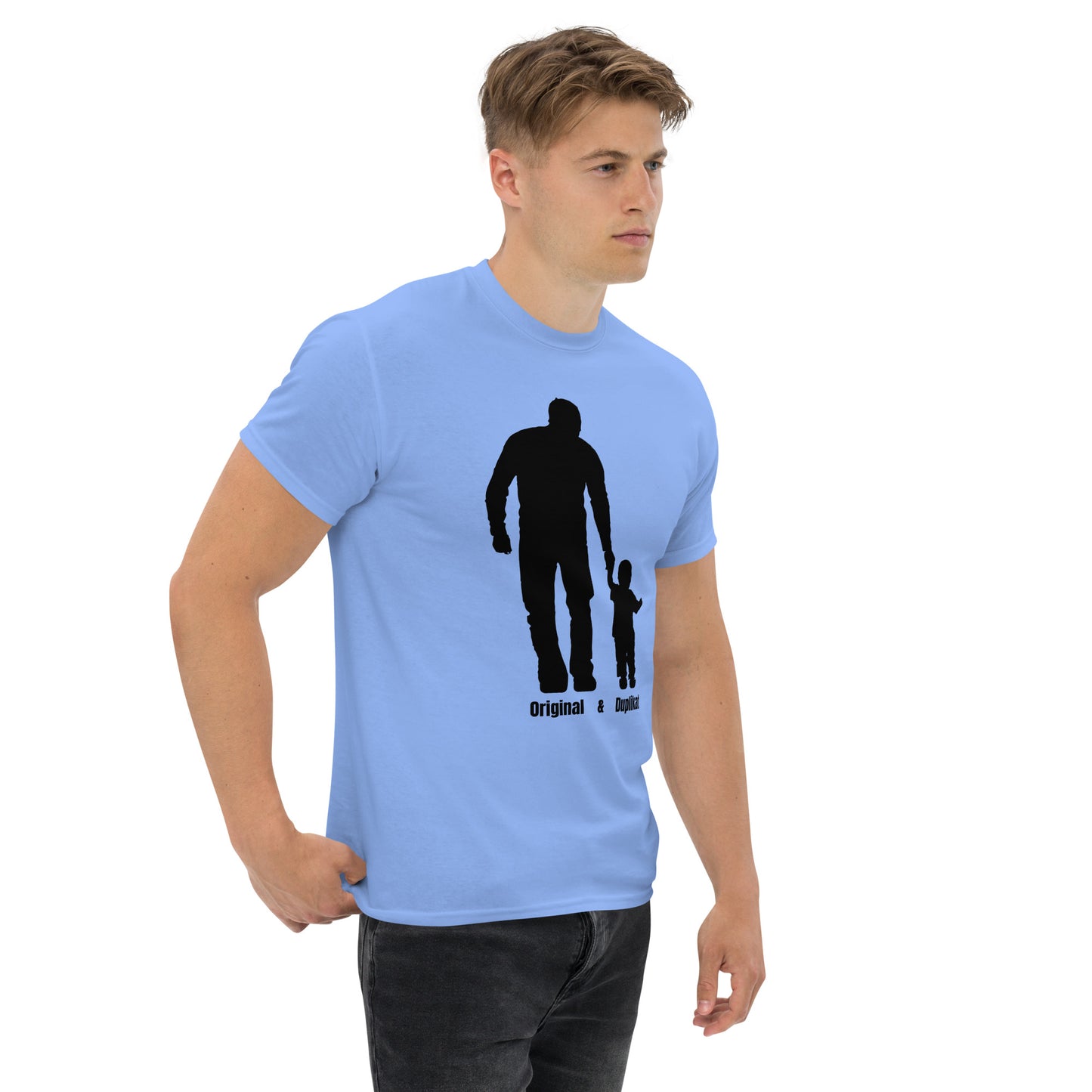 Klassisches Unisex T-Shirt - Papa, Sohn Shirt