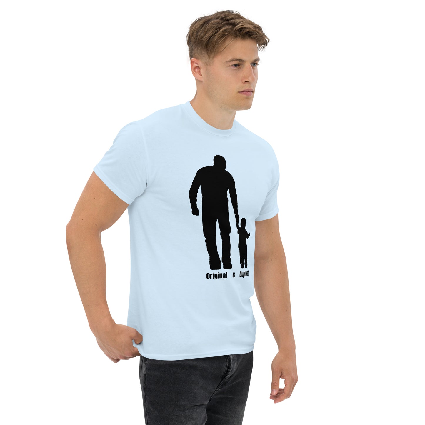 Klassisches Unisex T-Shirt - Papa, Sohn Shirt