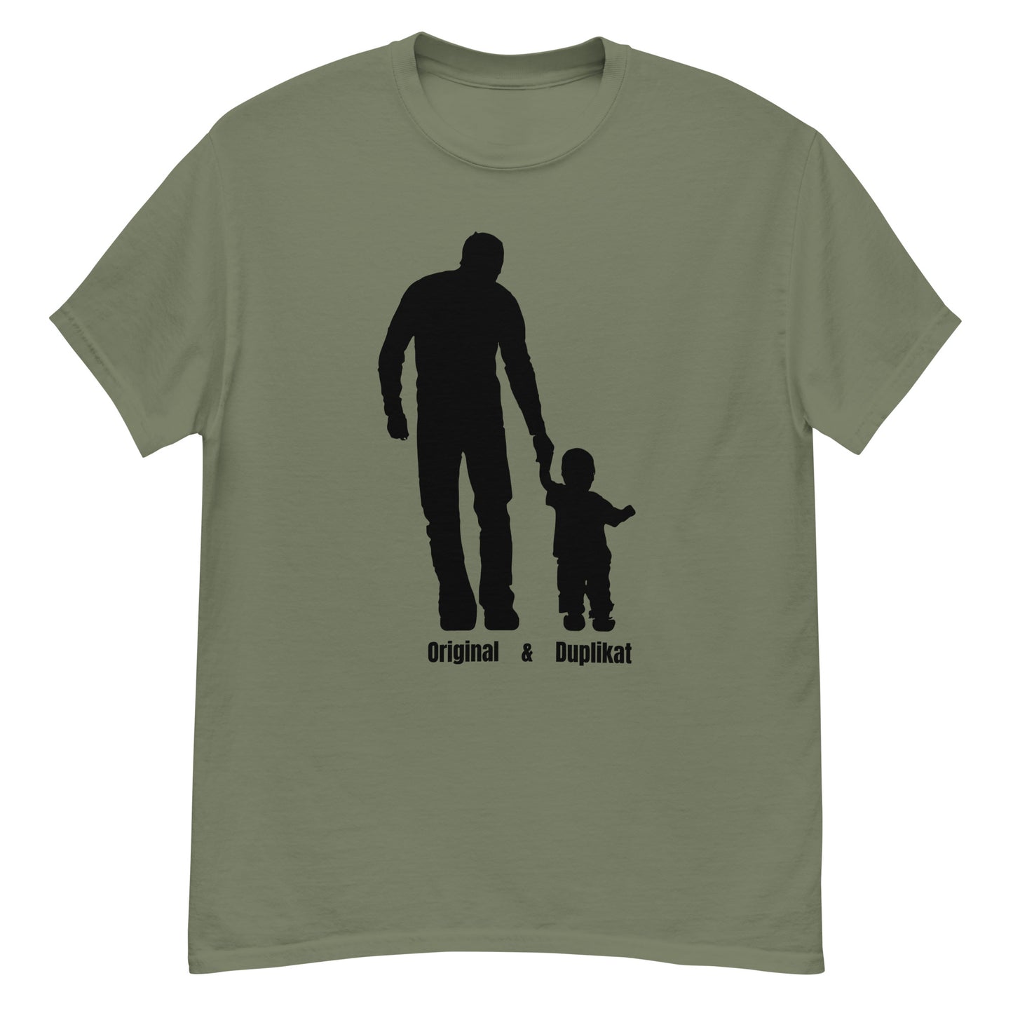 Klassisches Unisex T-Shirt - Papa, Sohn Shirt