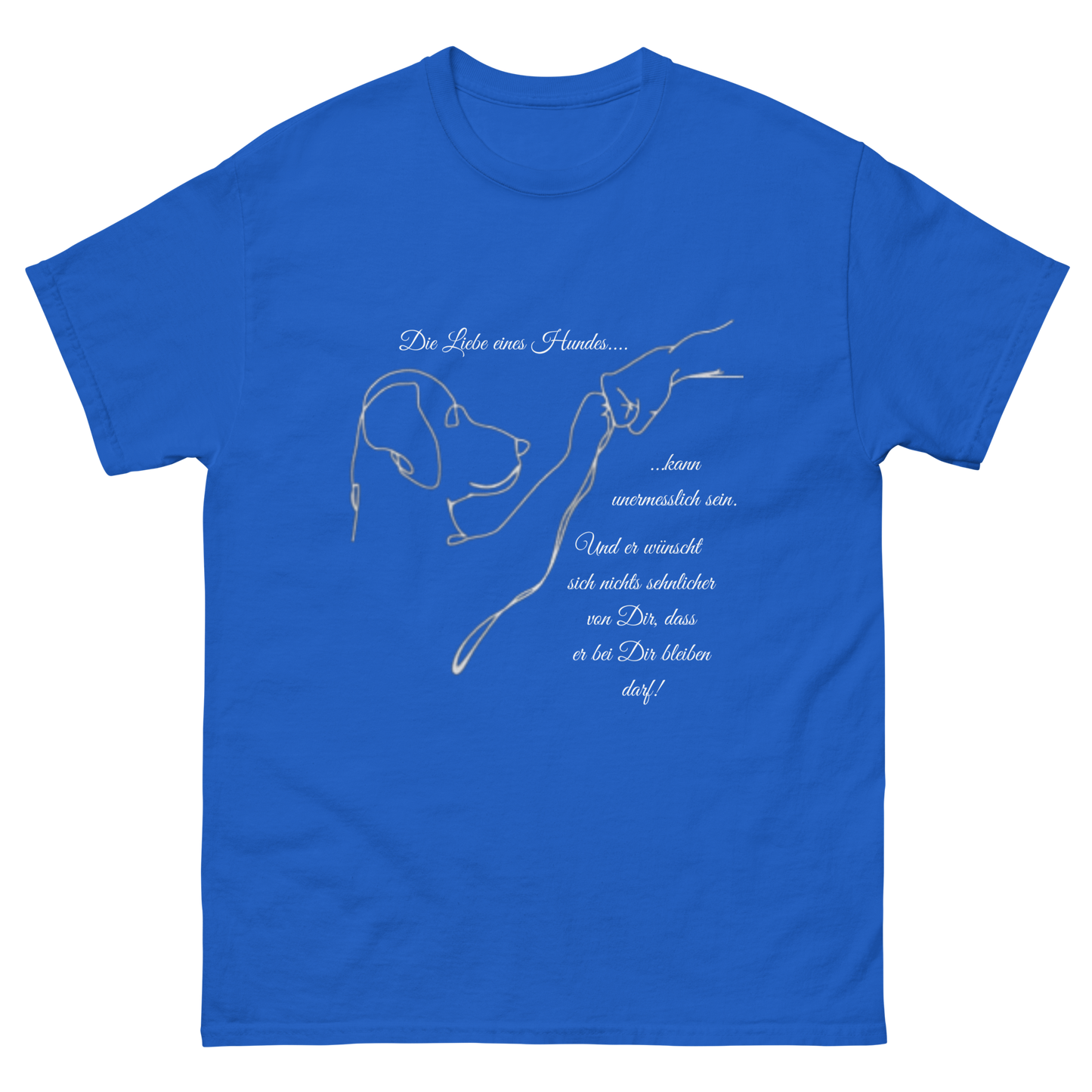 Klassisches Unisex T-Shirt - Freundschaft
