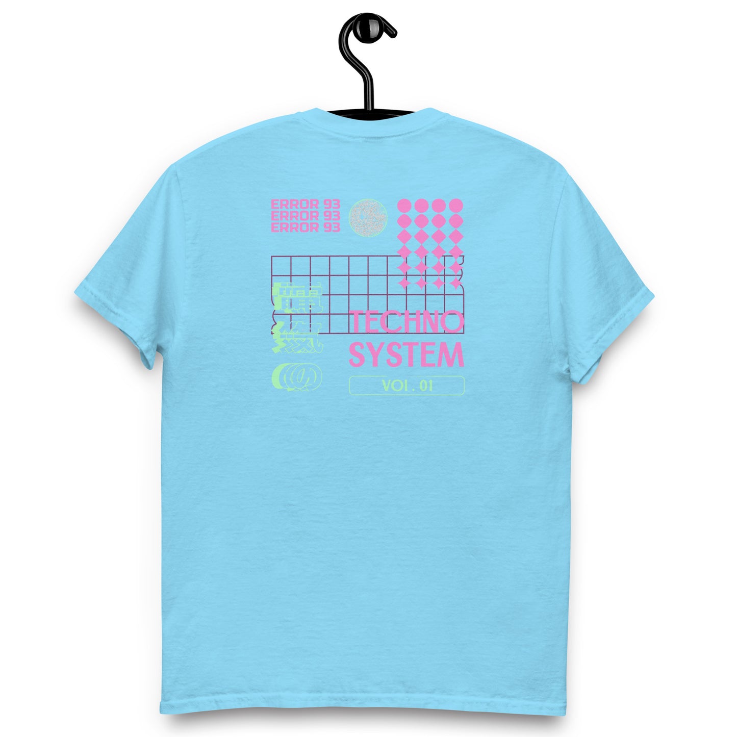 Klassisches Unisex T-Shirt - Techno System