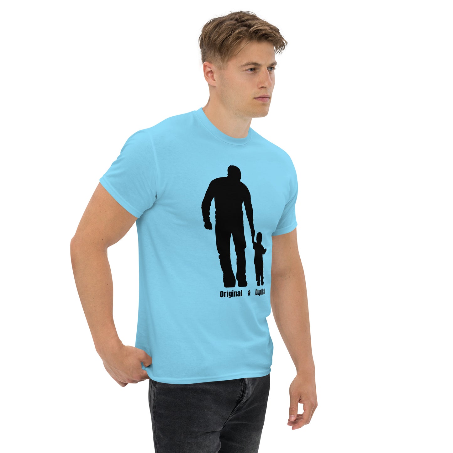 Klassisches Unisex T-Shirt - Papa, Sohn Shirt