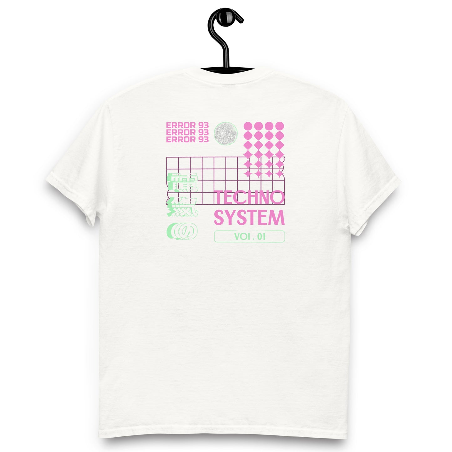 Klassisches Unisex T-Shirt - Techno System