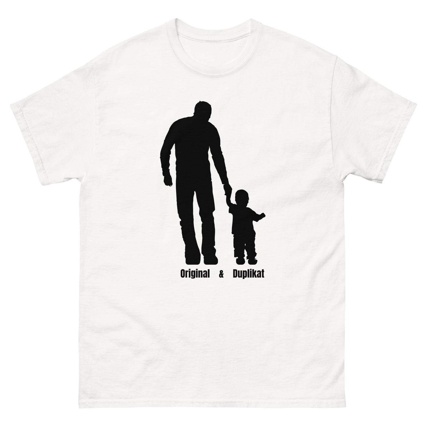 Klassisches Unisex T-Shirt - Papa, Sohn Shirt