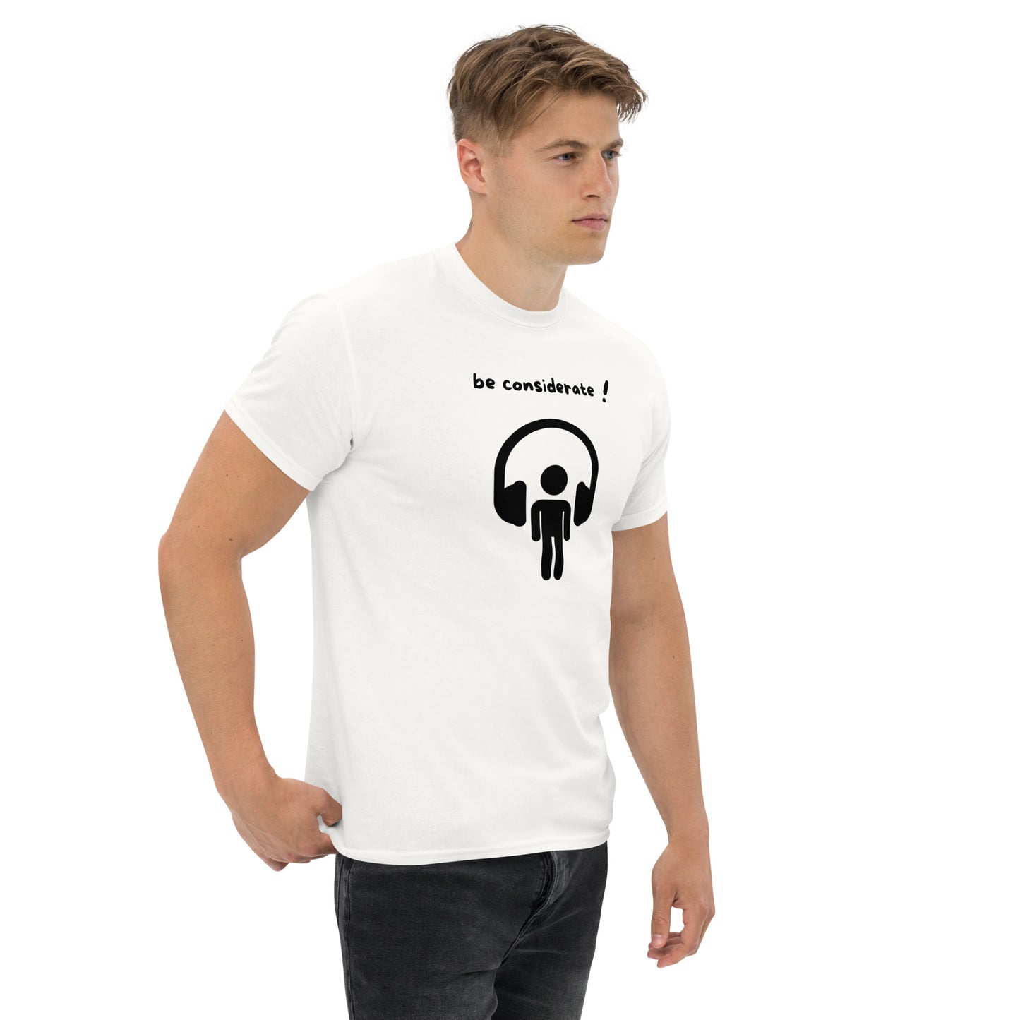 Klassisches Unisex T-Shirt - Kopfhörer 2