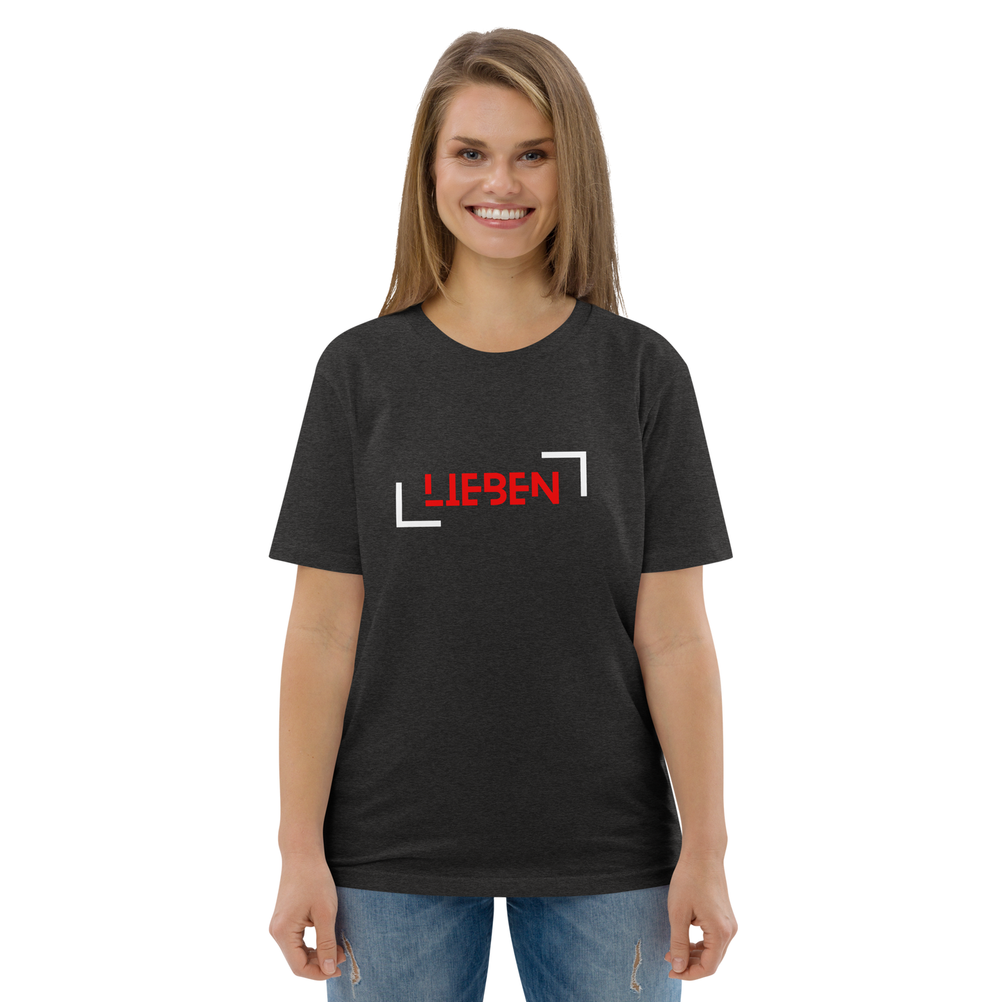 Unisex-Bio-Baumwoll-T-Shirt - Lieben