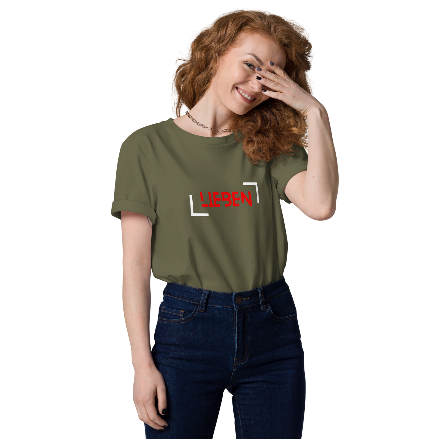 Unisex-Bio-Baumwoll-T-Shirt - Lieben