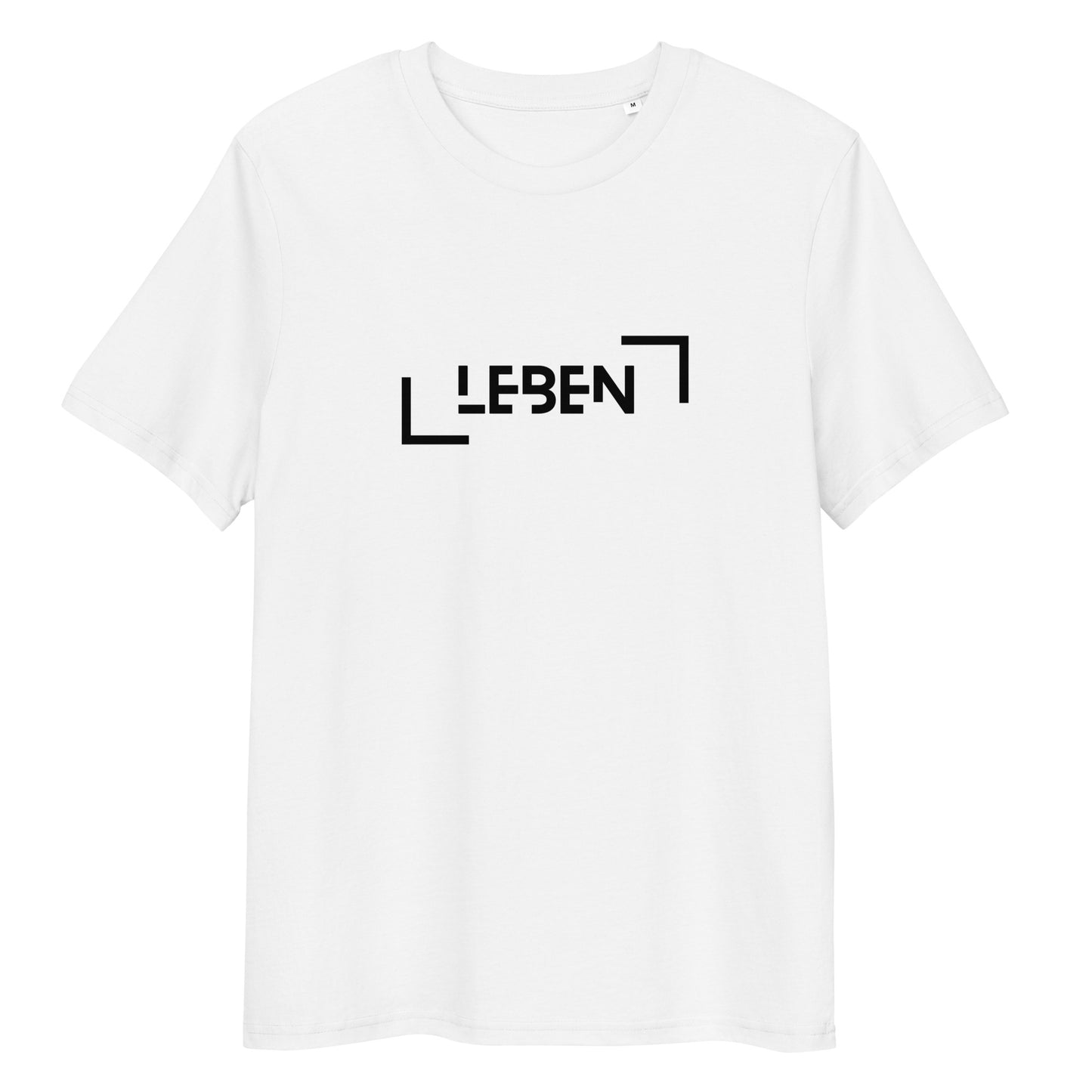 Unisex-Bio-Baumwoll-T-Shirt - Leben,white