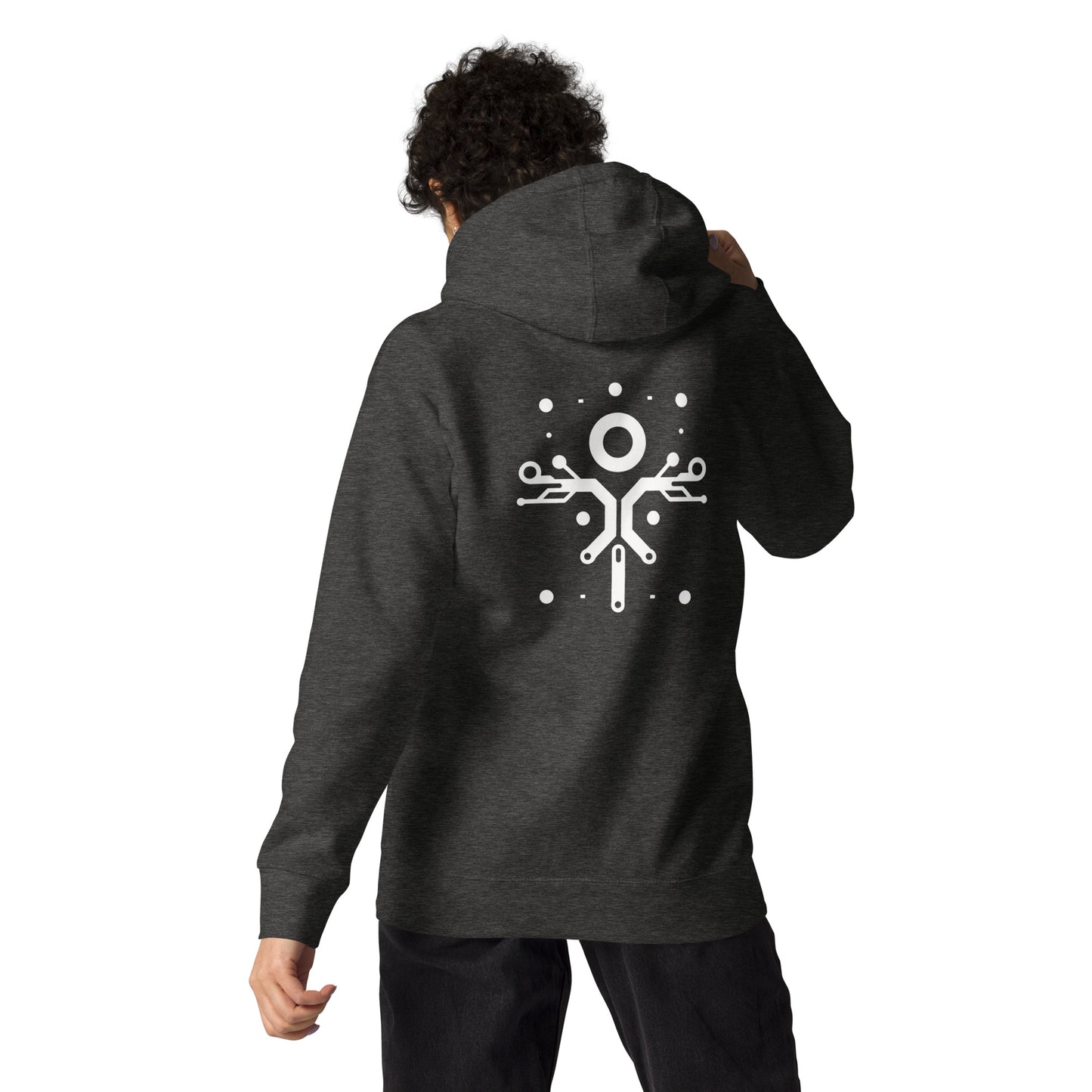 Unisex-Kapuzenpullover - Abstrakt