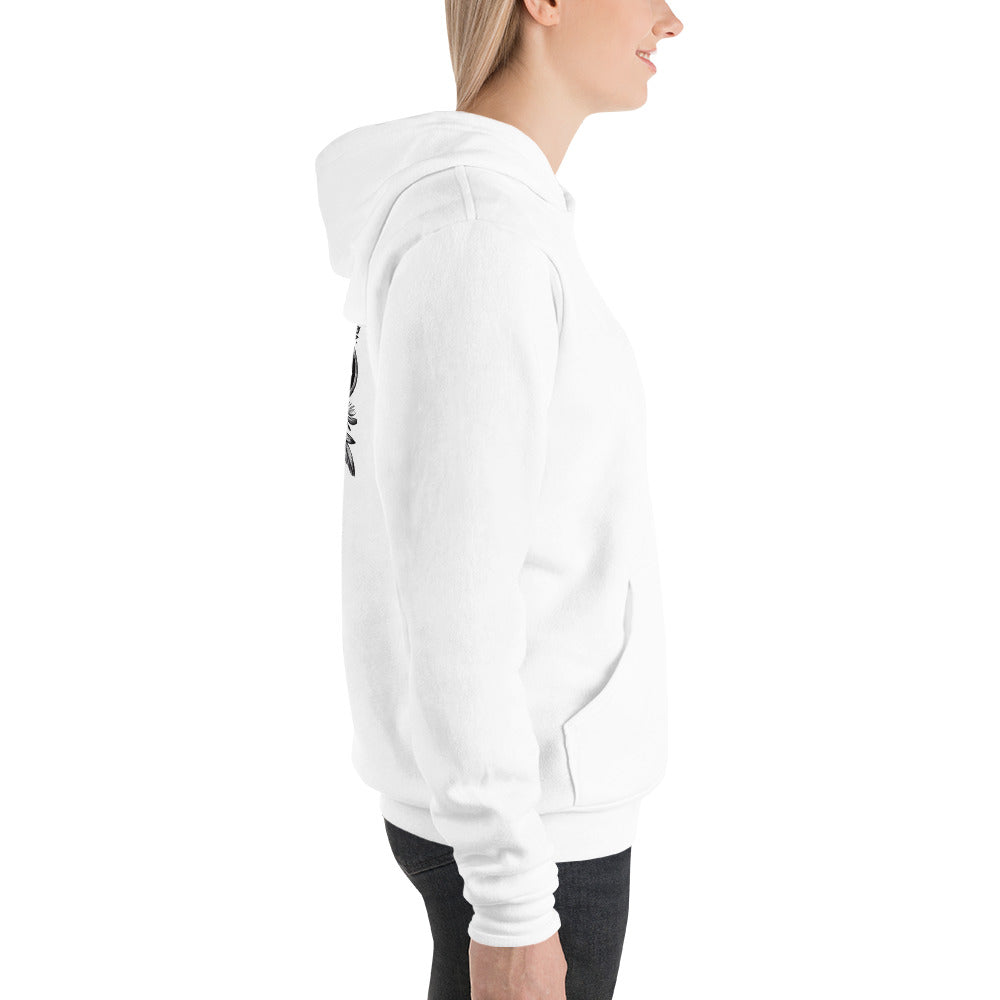 Unisex-Kapuzenpullover - Glücksrune