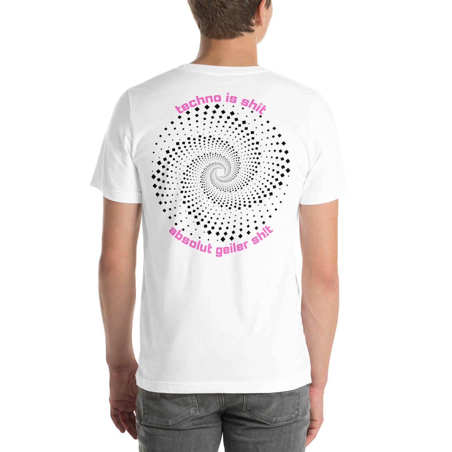 Unisex-T-Shirt - Techno is Shit