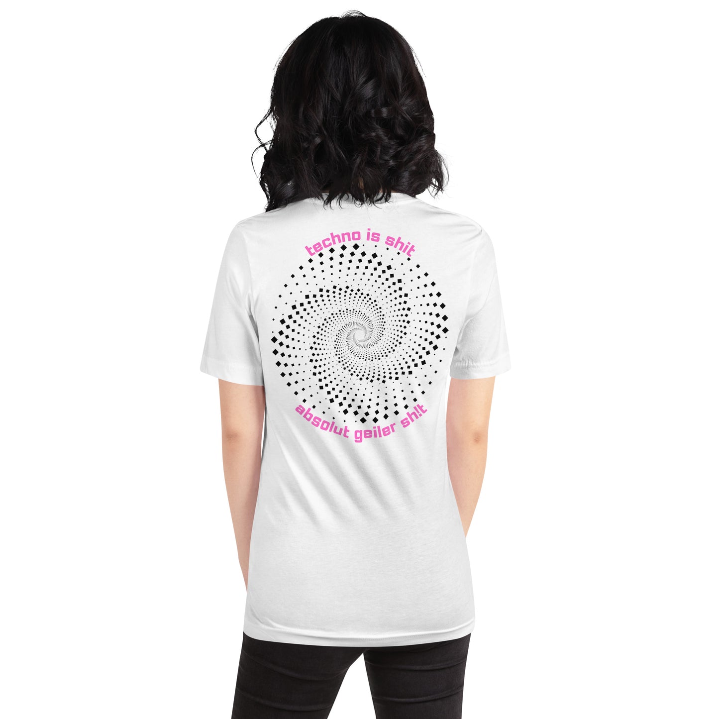 Unisex-T-Shirt - Techno is Shit