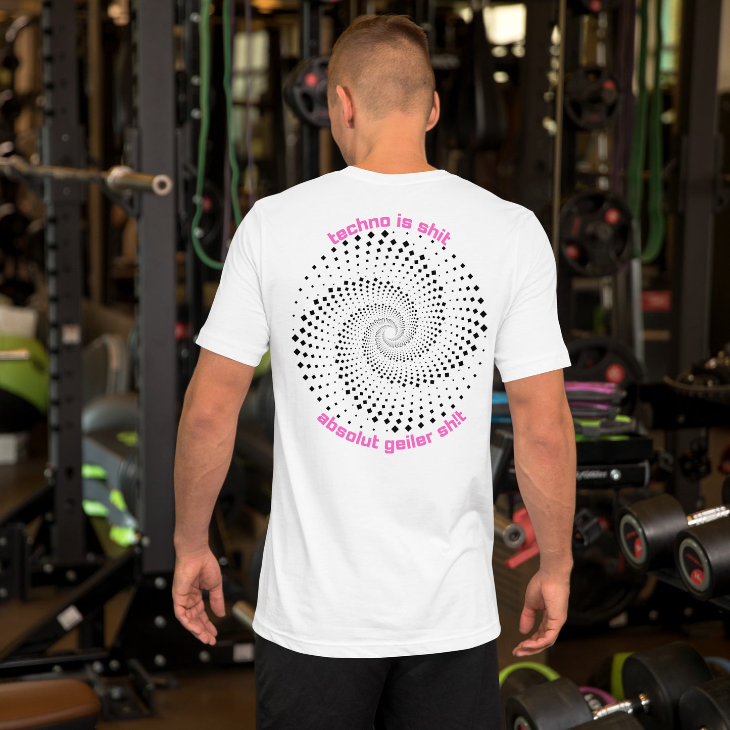 Unisex-T-Shirt - Techno is Shit