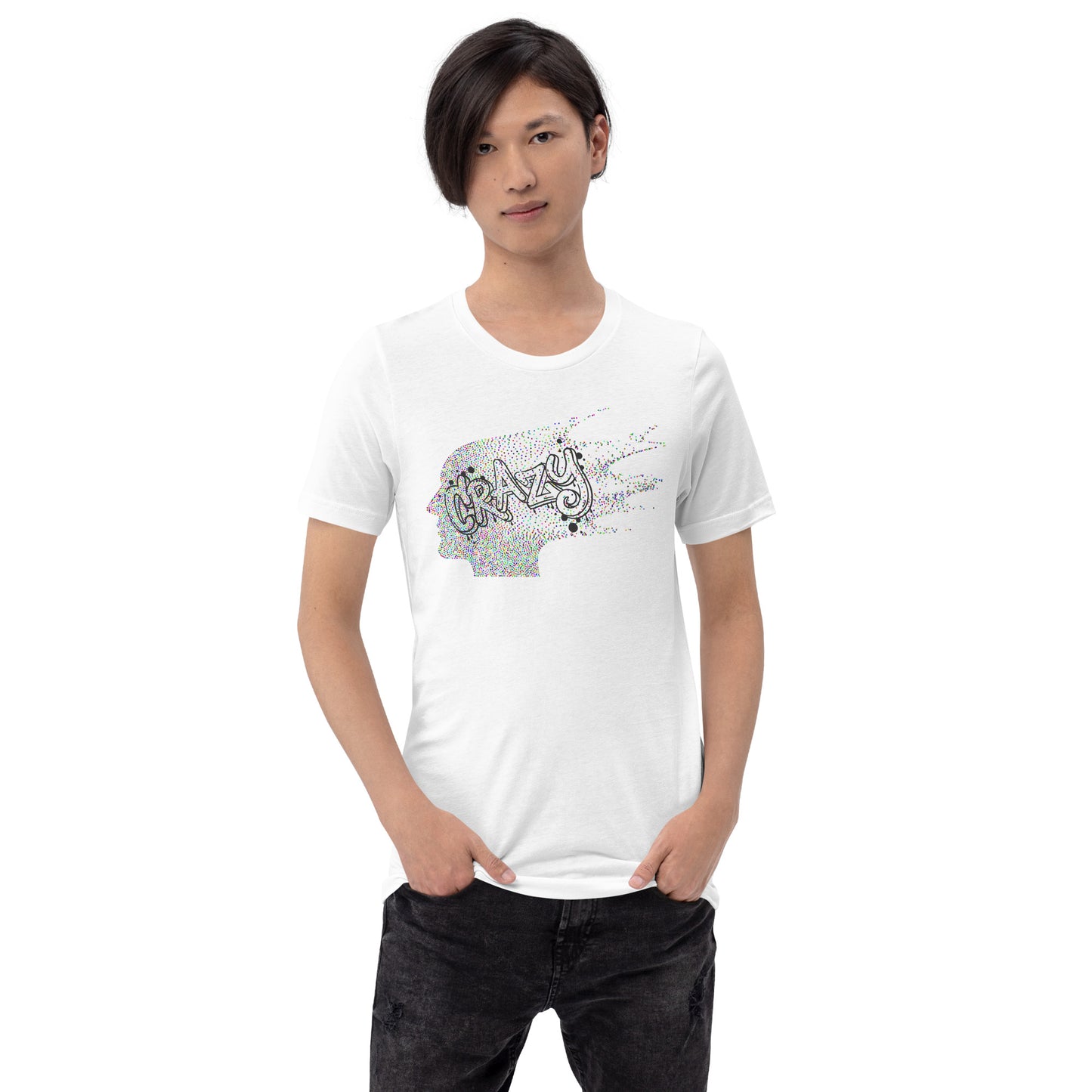 Unisex-T-Shirt - Crazy Flash Head II