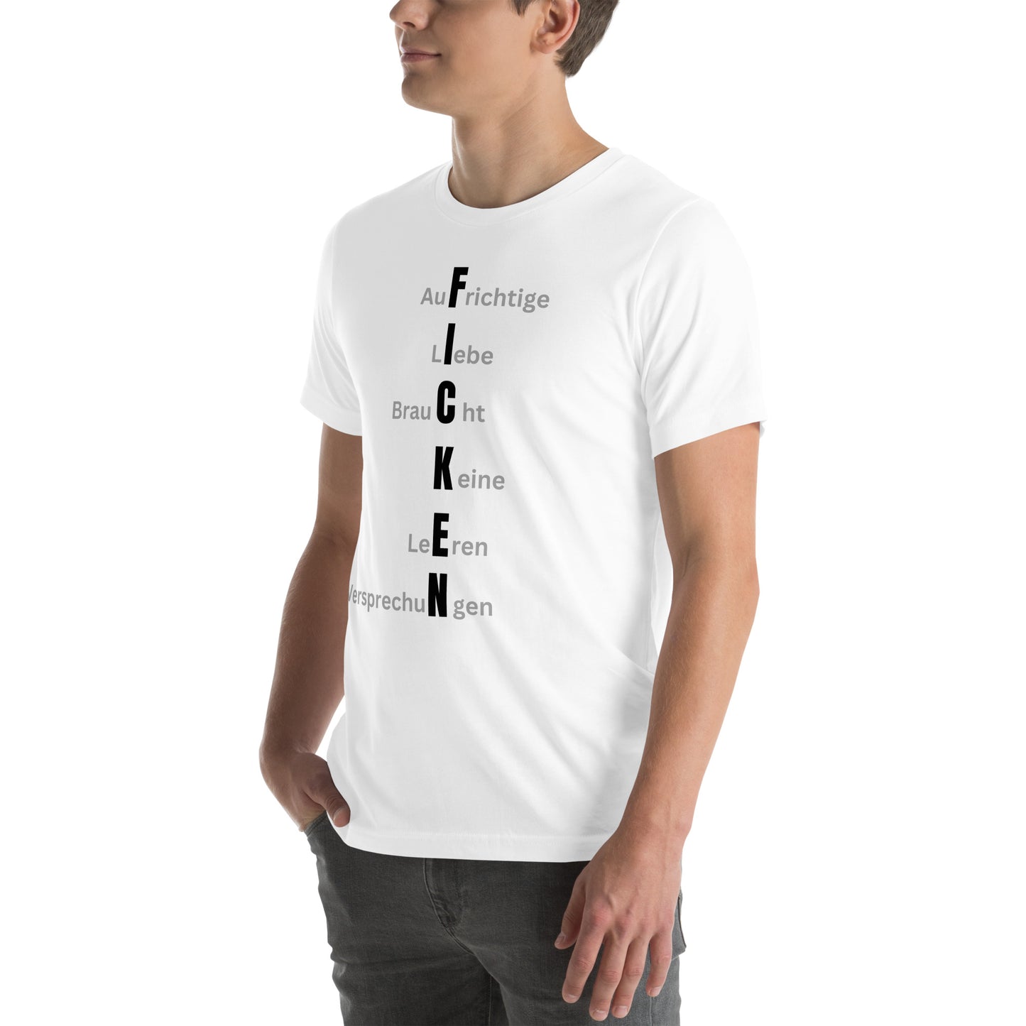 Unisex-T-Shirt - Liebe