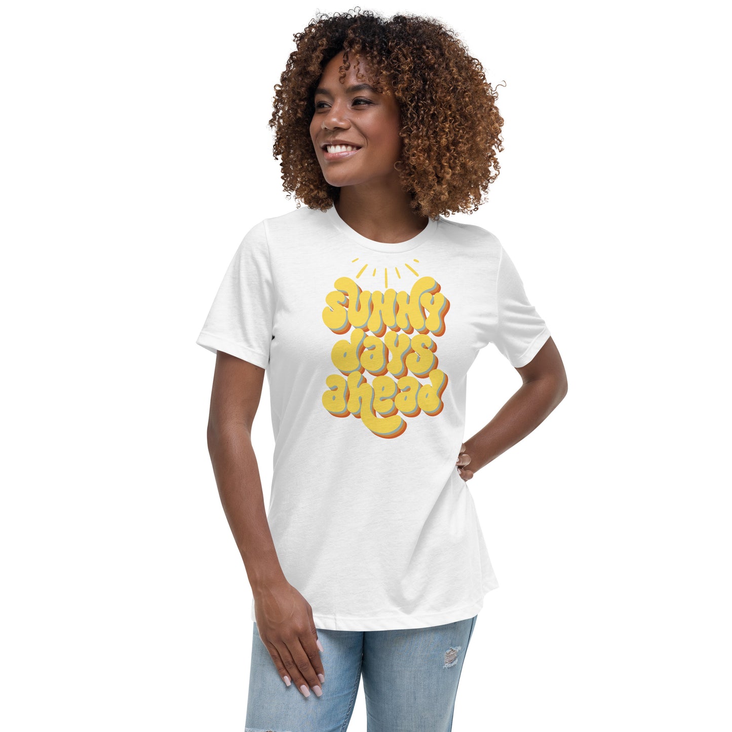 Lockeres Damen-T-Shirt für den Sommer