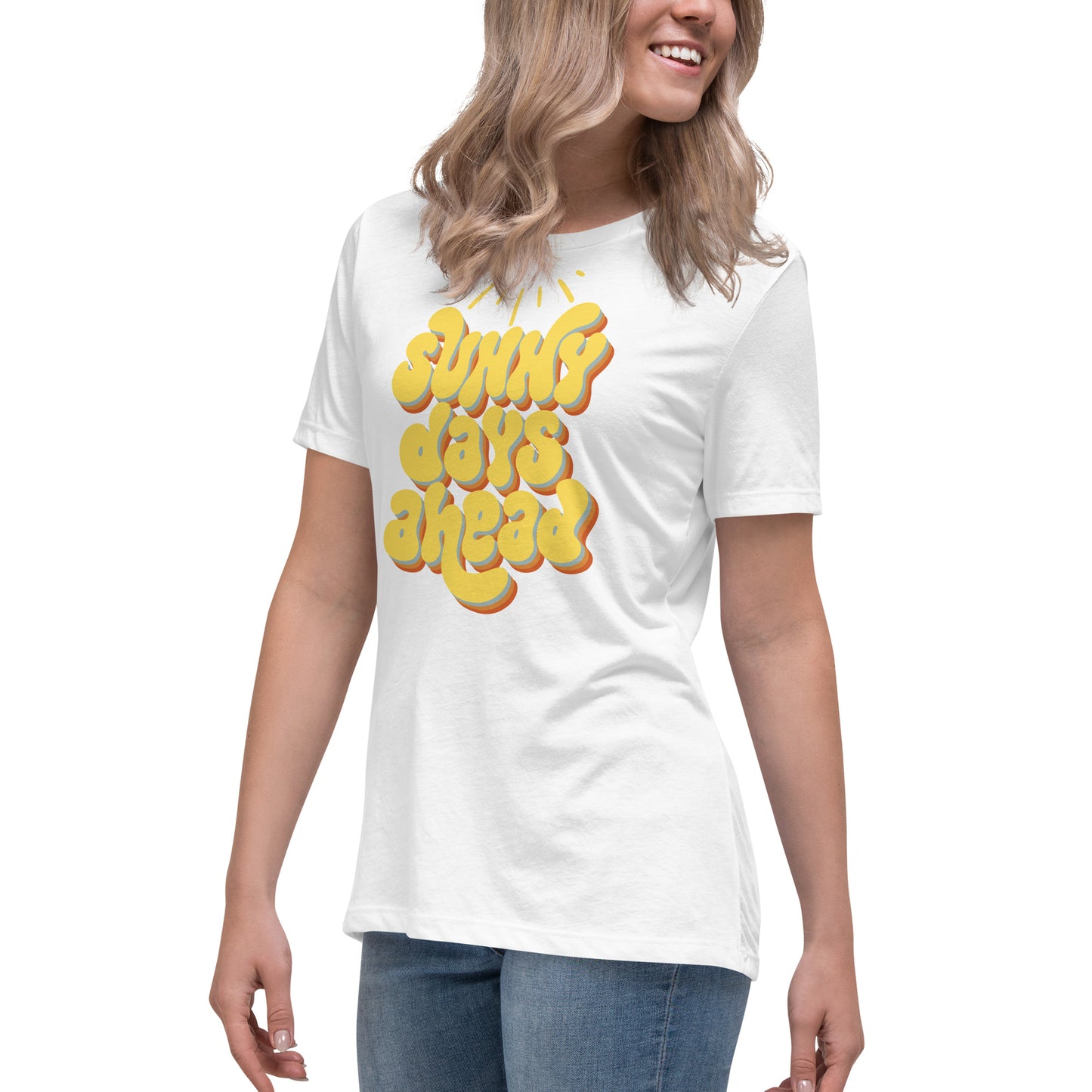 Lockeres Damen-T-Shirt für den Sommer
