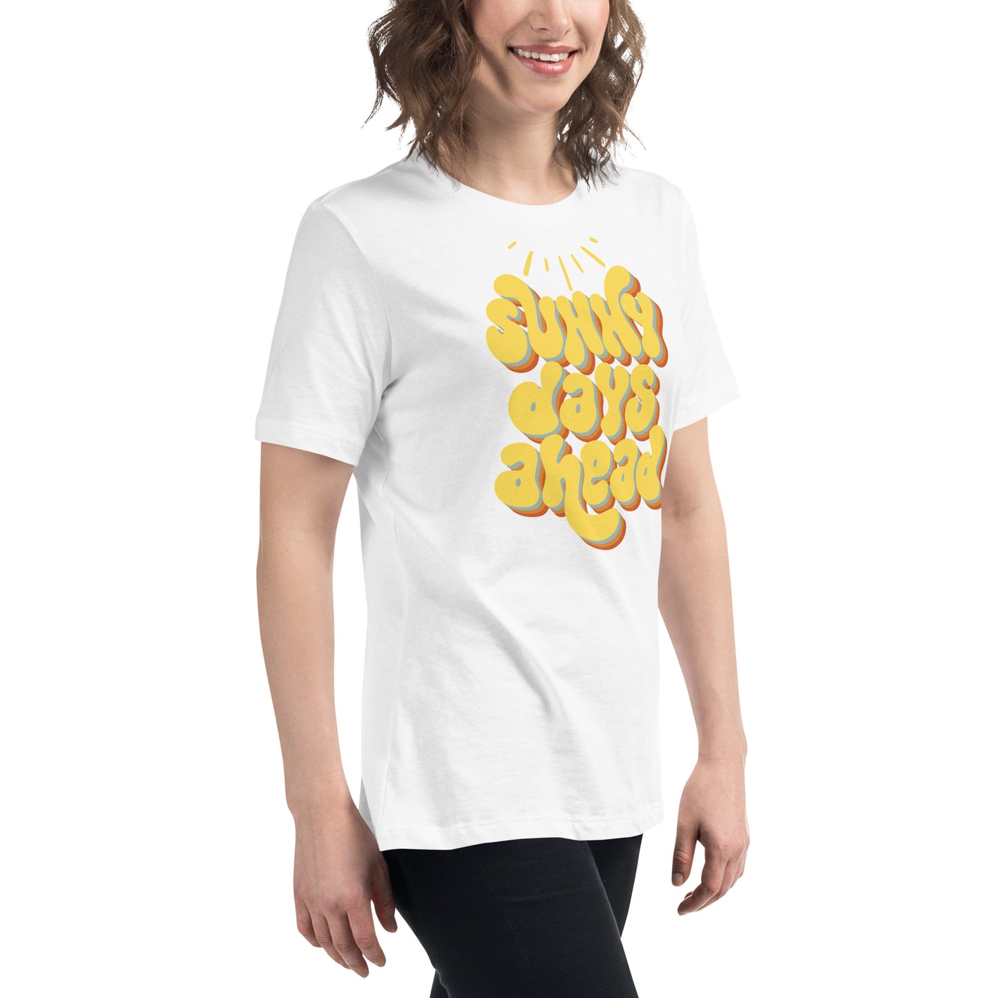 Lockeres Damen-T-Shirt für den Sommer