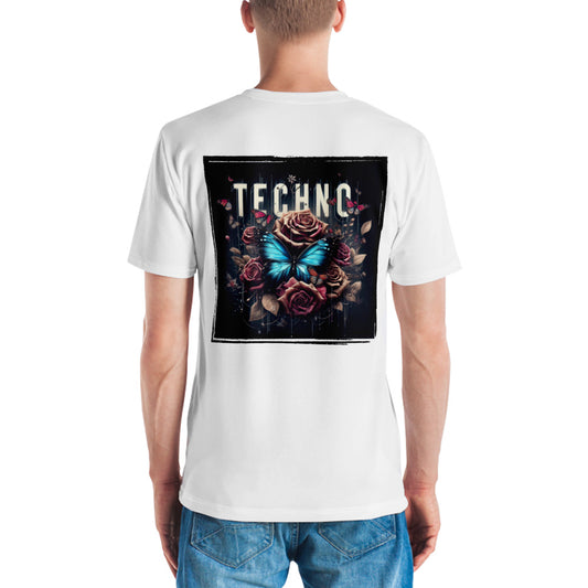 Herren-T-Shirt:Techno