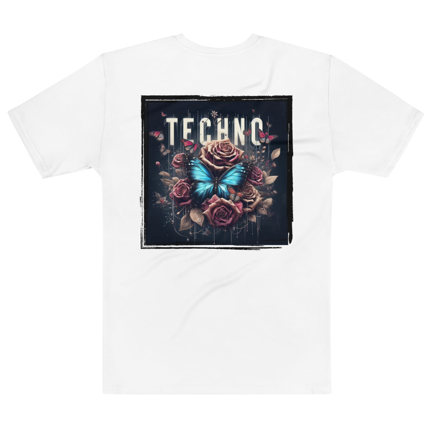 Herren-T-Shirt:Techno