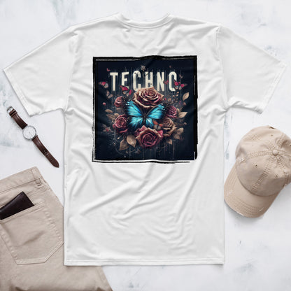 Herren-T-Shirt:Techno