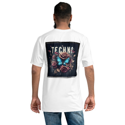 Herren-T-Shirt:Techno