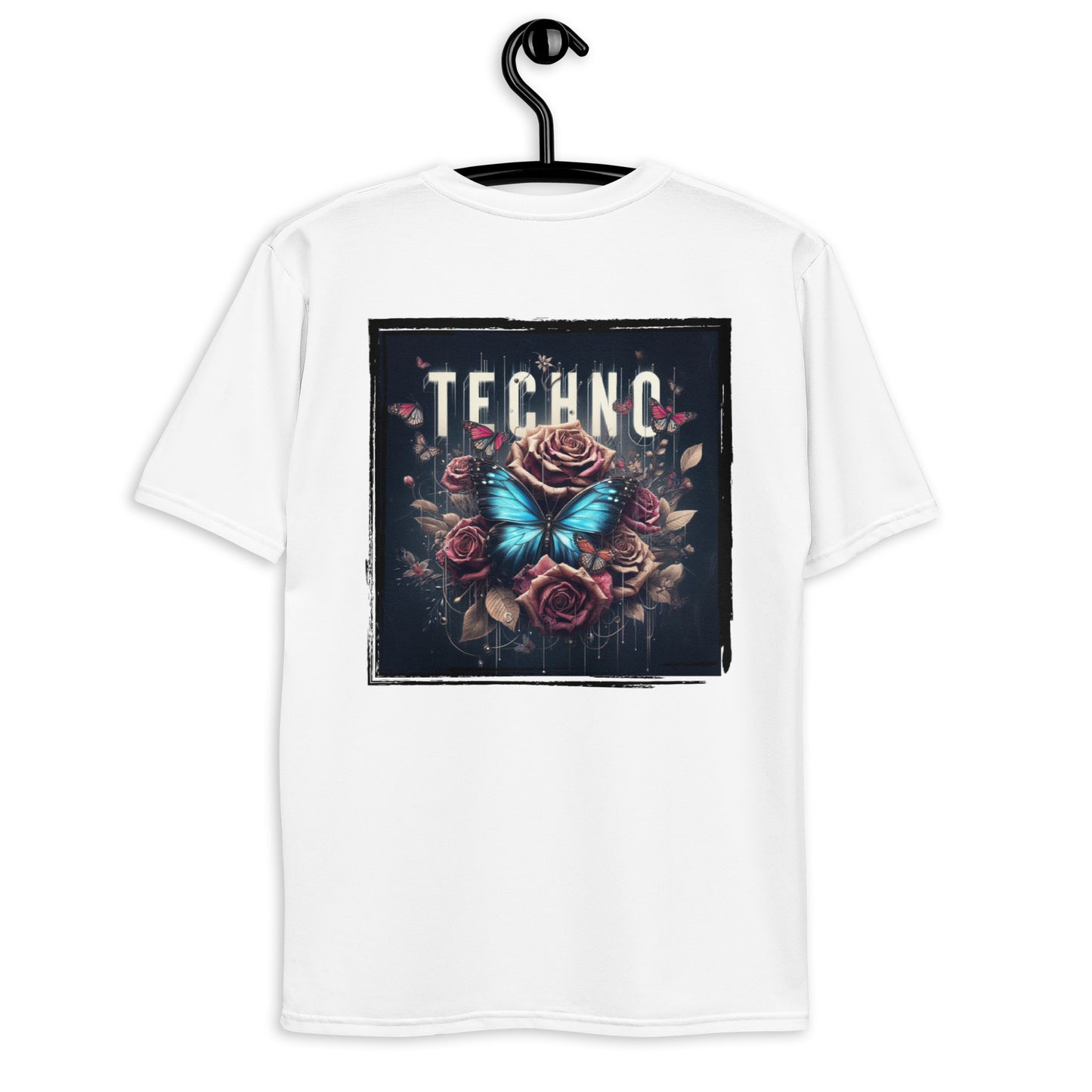 Herren-T-Shirt:Techno