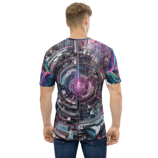 Herren-T-Shirt - Techno Future