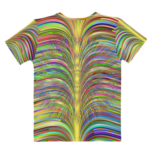 Damen-T-Shirt - Psychedelic Herz