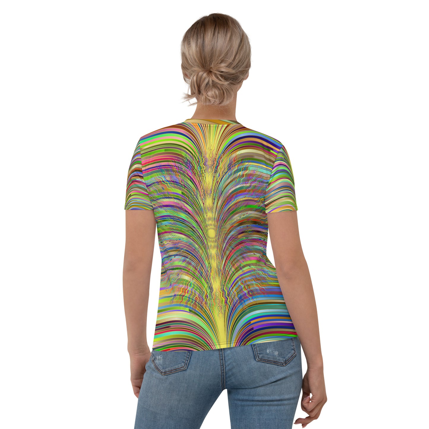 Damen-T-Shirt - Psychedelic Herz