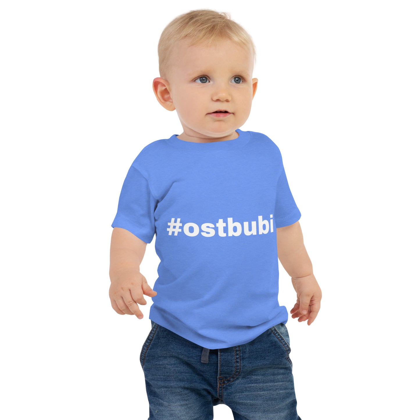 Kurzärmeliges Baby-Jersey-T-Shirt - #ostbubi