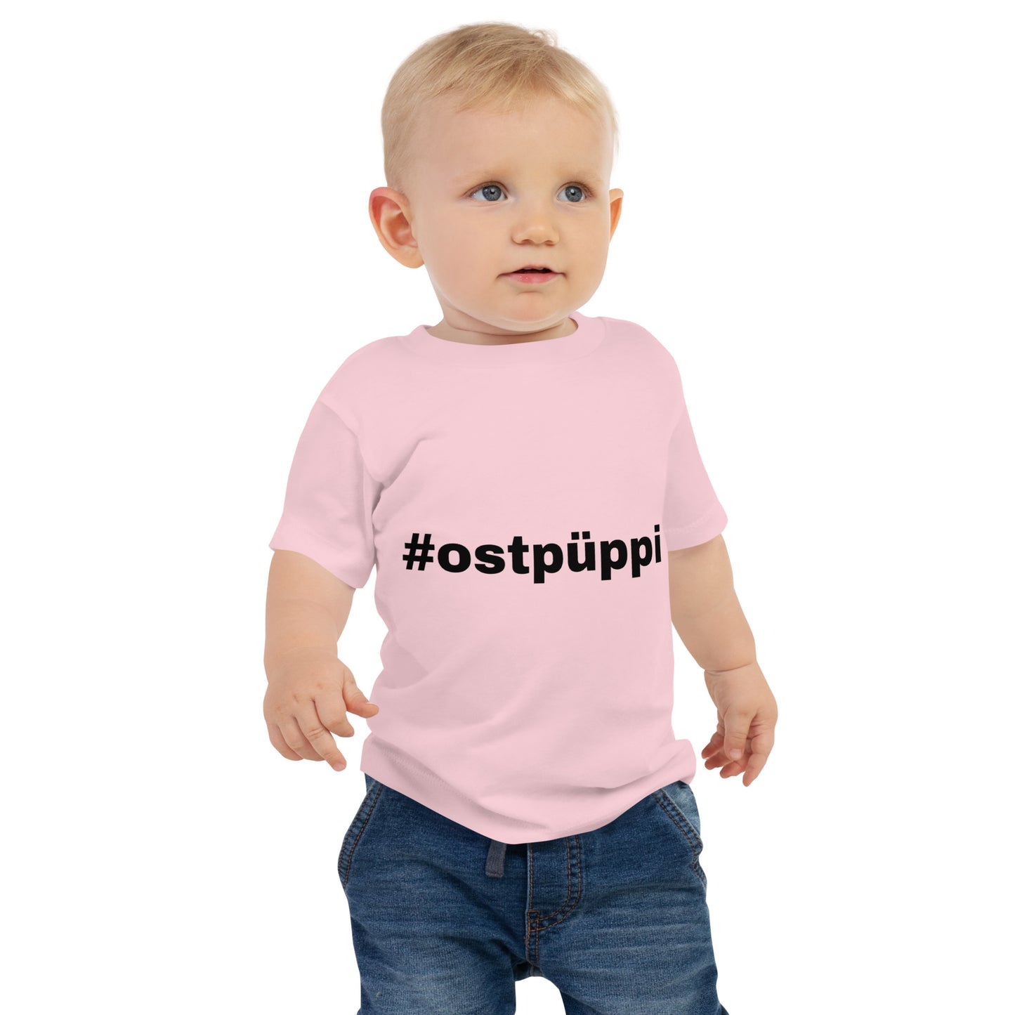 Kurzärmeliges Baby-Jersey-T-Shirt- #ostpüppi