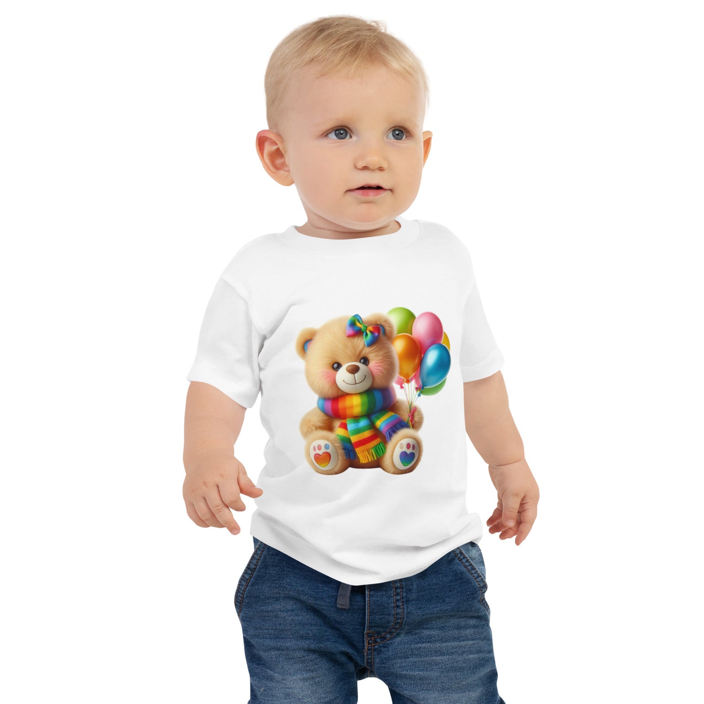 Kurzärmeliges Baby-Jersey-T-Shirt