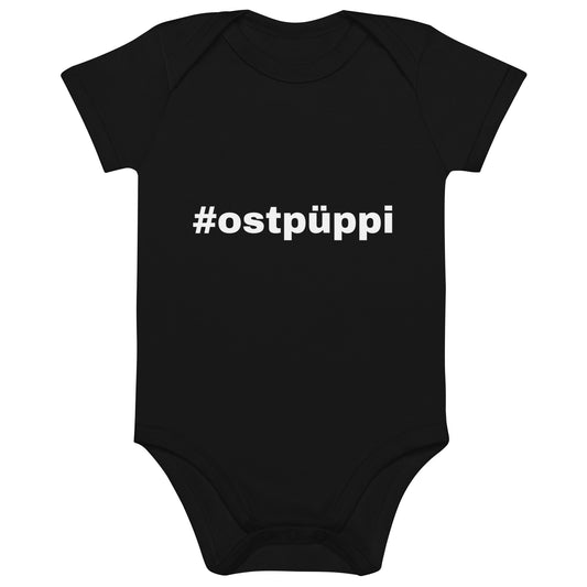 Babystrampler aus Bio-Baumwolle - #ostpüppi