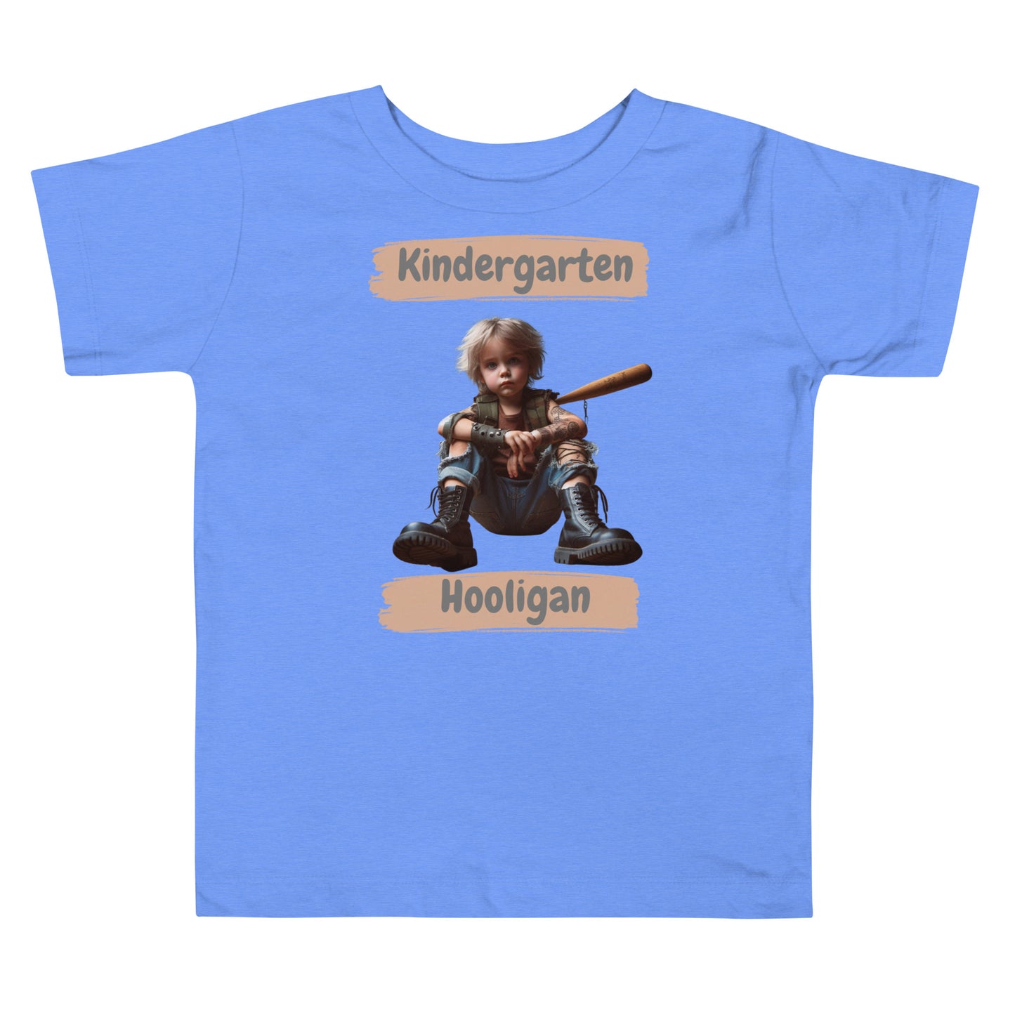 Kurzärmeliges Baby-T-Shirt:Kindergartenhooligan