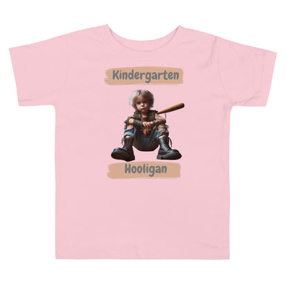 Kurzärmeliges Baby-T-Shirt:Kindergartenhooligan