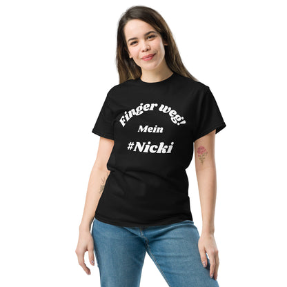 Klassisches Unisex T-Shirt- Nicki