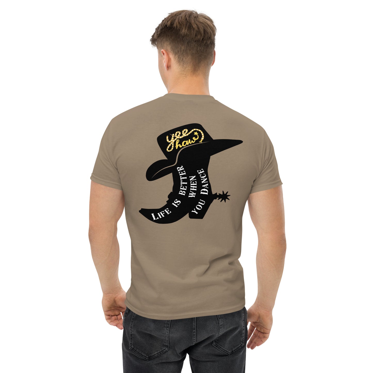 Klassisches Unisex T-Shirt - Line Dance