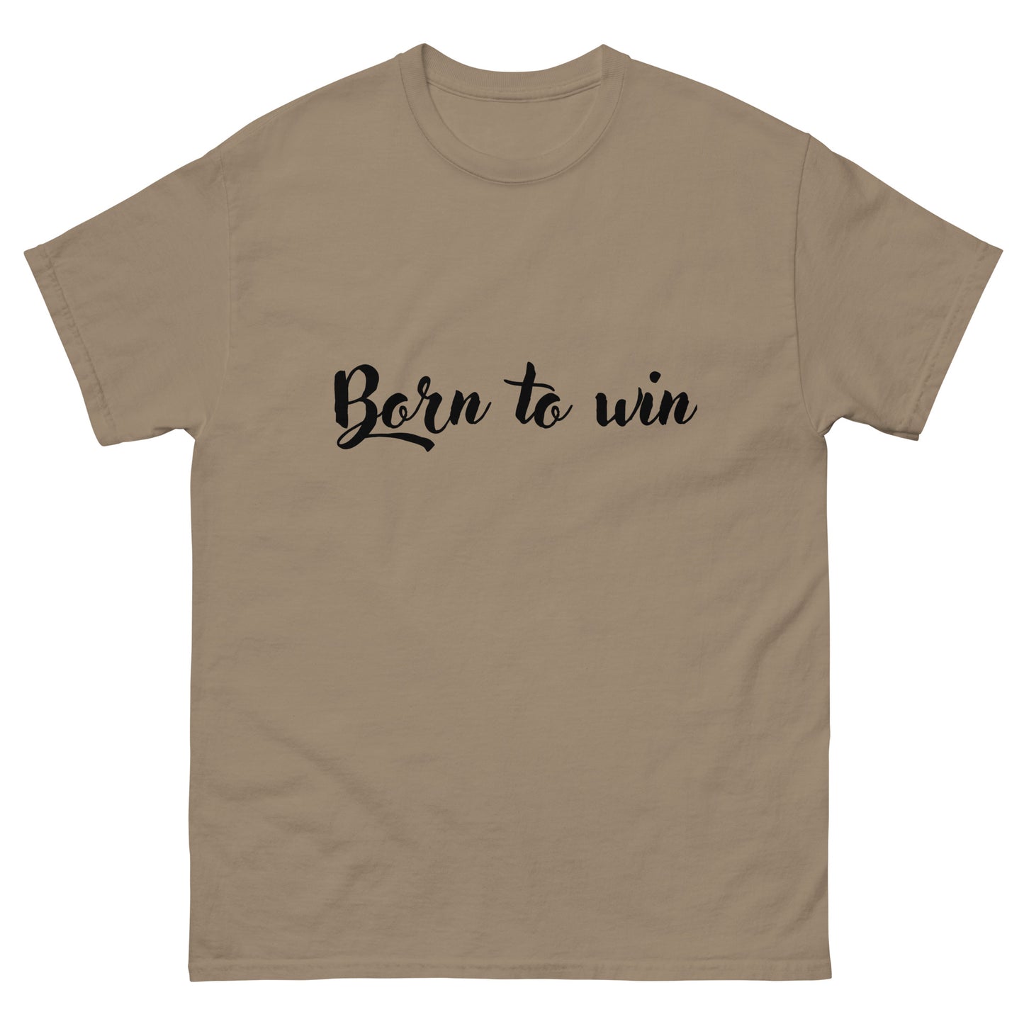 Klassisches Unisex T-Shirt - Born to win