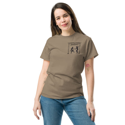 Klassisches Unisex T-Shirt - Line Dance