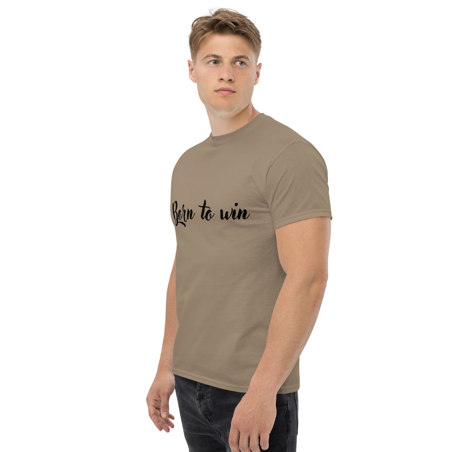 Klassisches Unisex T-Shirt - Born to win