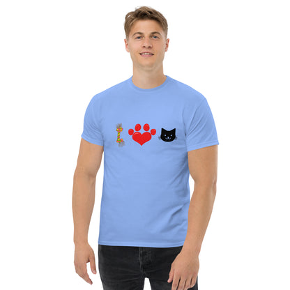 Klassisches Unisex T-Shirt- Katzenliebhaber2