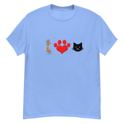 Klassisches Unisex T-Shirt- Katzenliebhaber2